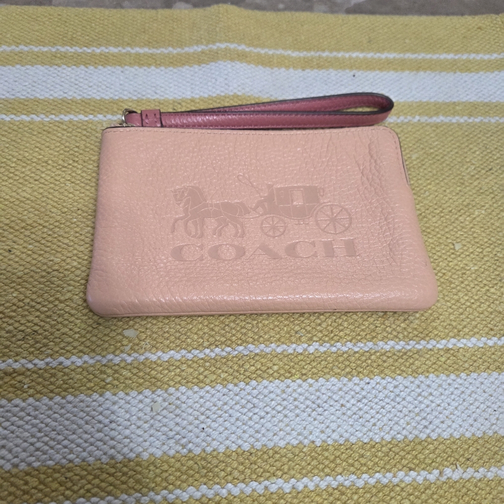 Coach Pink Wristlet